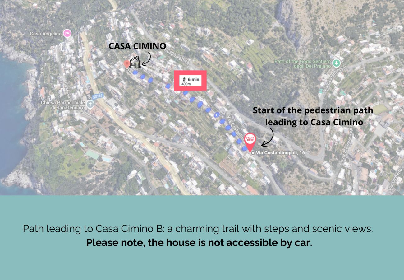 Appartamento a Praiano - Casa Cimino B