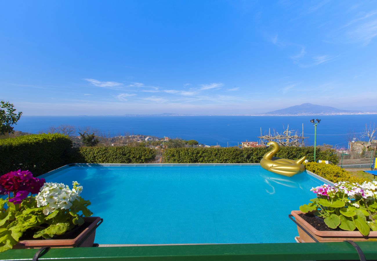 Villa a Sorrento - Villa Luisa  Jacuzzi and Pool