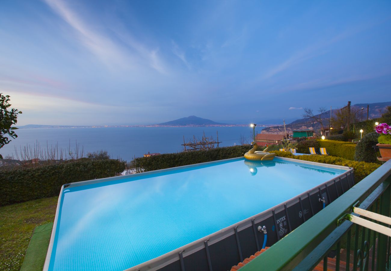 Villa a Sorrento - Villa Luisa  Jacuzzi and Pool
