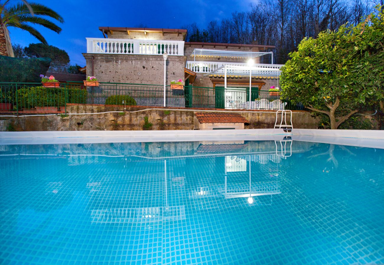Villa a Sorrento - Villa Luisa  Jacuzzi and Pool